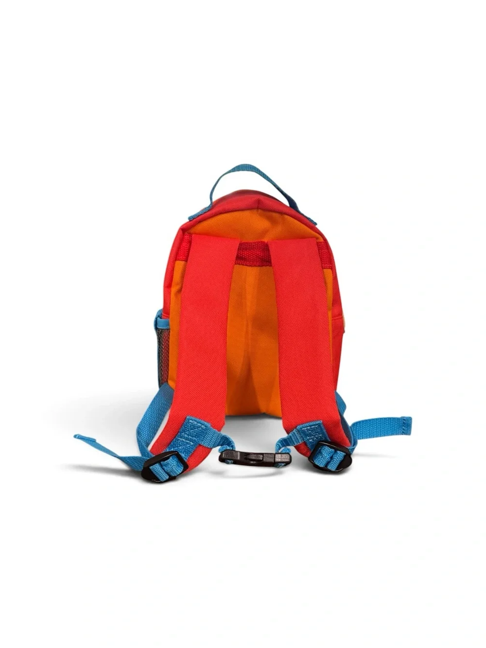 Skip Hop Red Elmo-Style Kids Backpack with Multi-Colored Crayon Print - Toddler